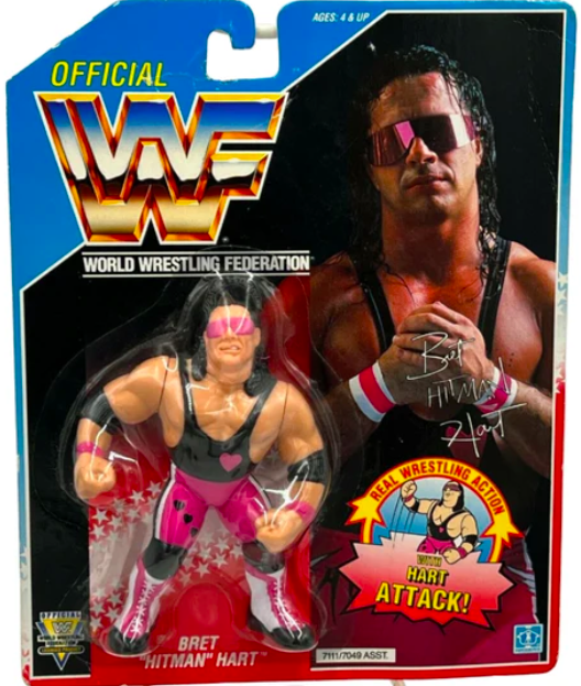 Hasbro Series 4 Bret Hart